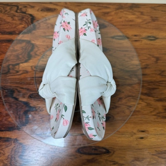 Draper James Stella Slide Sandal white in size 7 - Picture 14 of 16